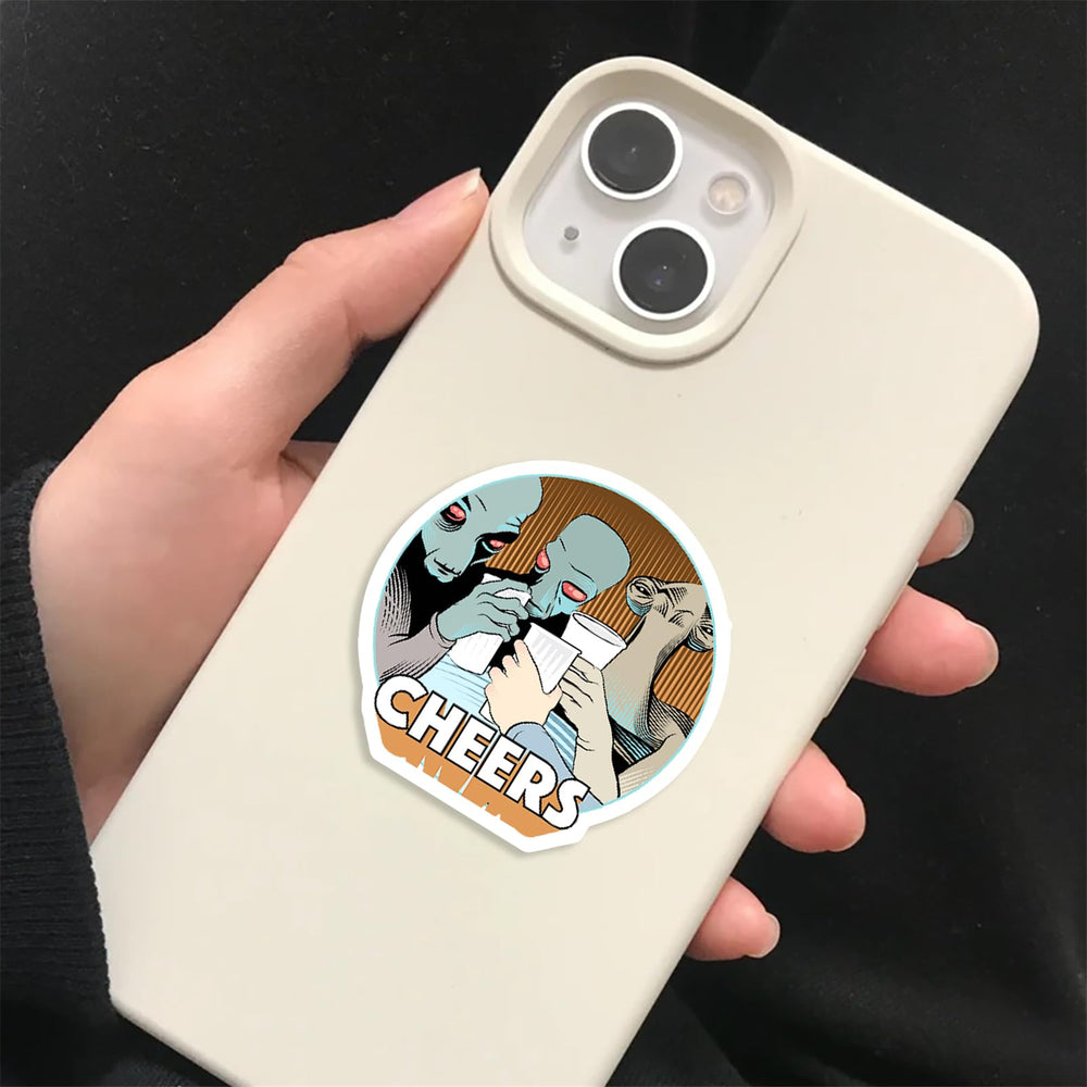 TWGOGOTIC Star Wars stickers feature 2–3 inch designs for versatile decor.