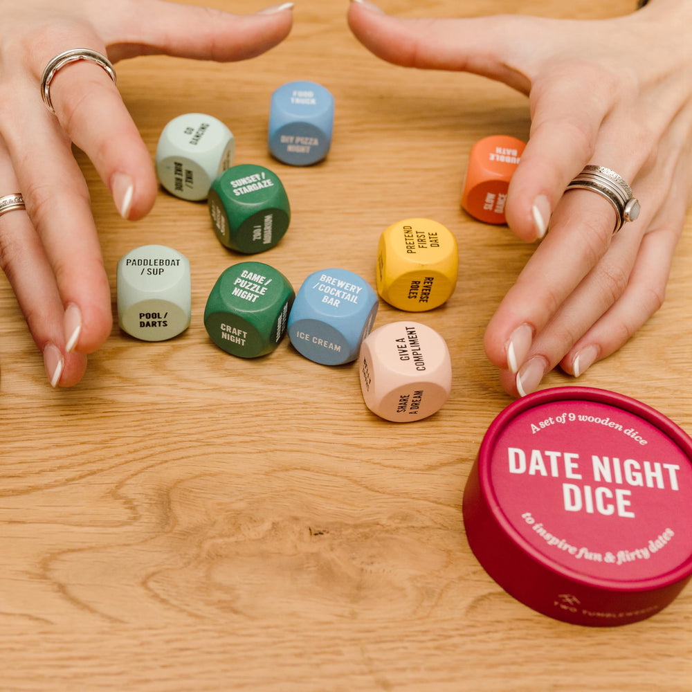 Two Tumbleweeds Dice in use creates fresh adventurous experiences for partners