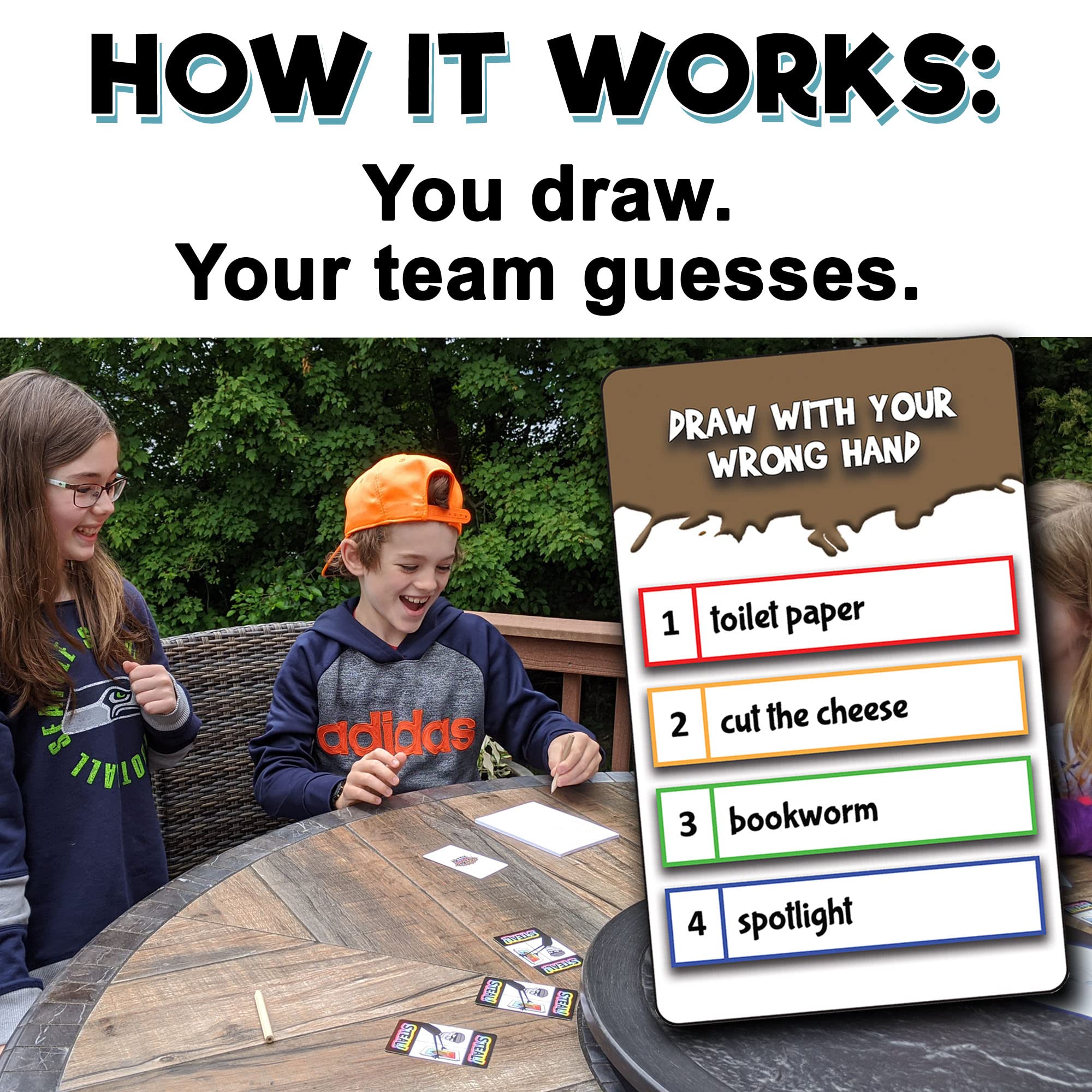 TwoPointOh Games Artsy Fartsy die speeds up rounds with playful chaos