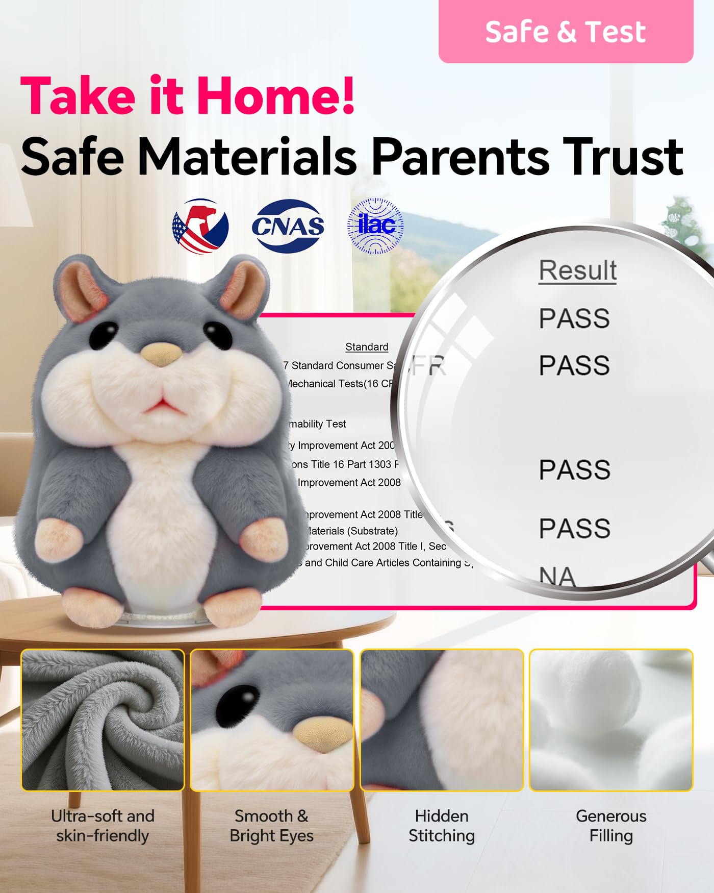 TWORIVER hamster battery life powered by 3 AAA batteries