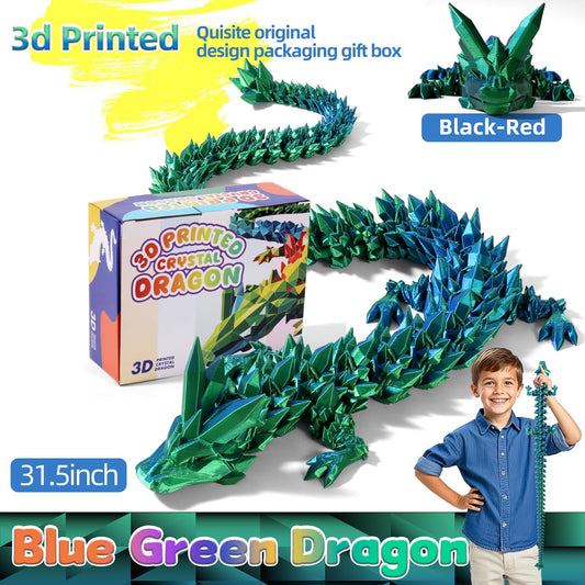 TXB3DOK articulated dragon joints enable lifelike posing for photos and display