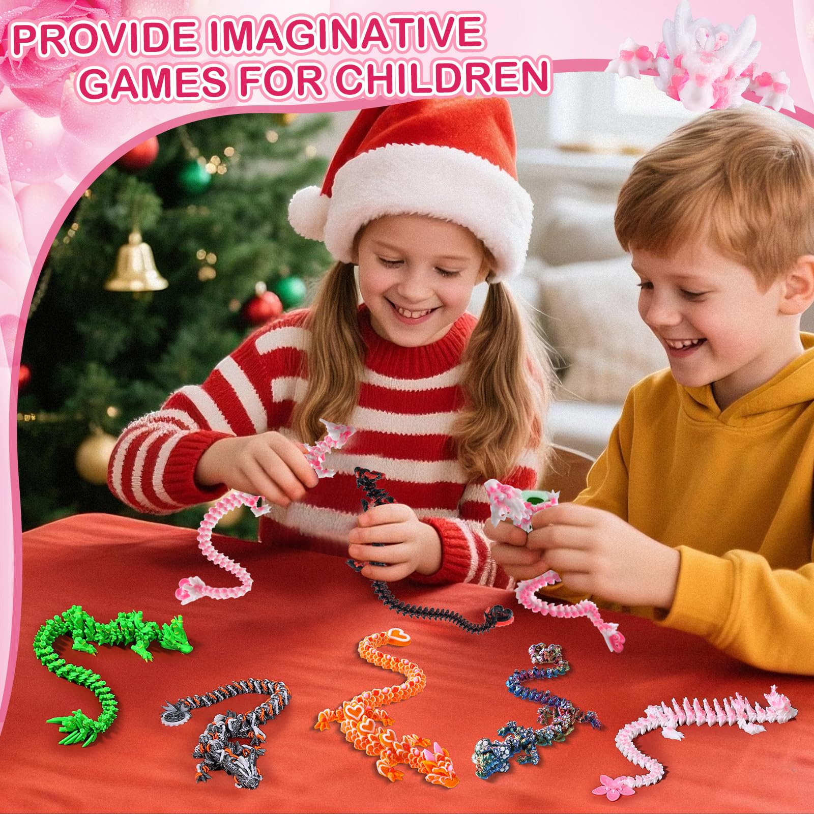 TXB3DOK Calming desk toy dragon for tactile relief