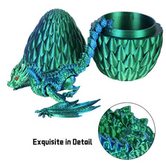 TXB3DOK colorful crystal egg showcases durable, eye-catching dragon.