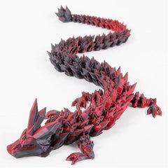 TXB3DOK Crystal Dragon colorful figure adds ambiance and tactile focus.