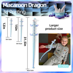 TXB3DOK dragon scales close-up showing craftsmanship and durable 3D print