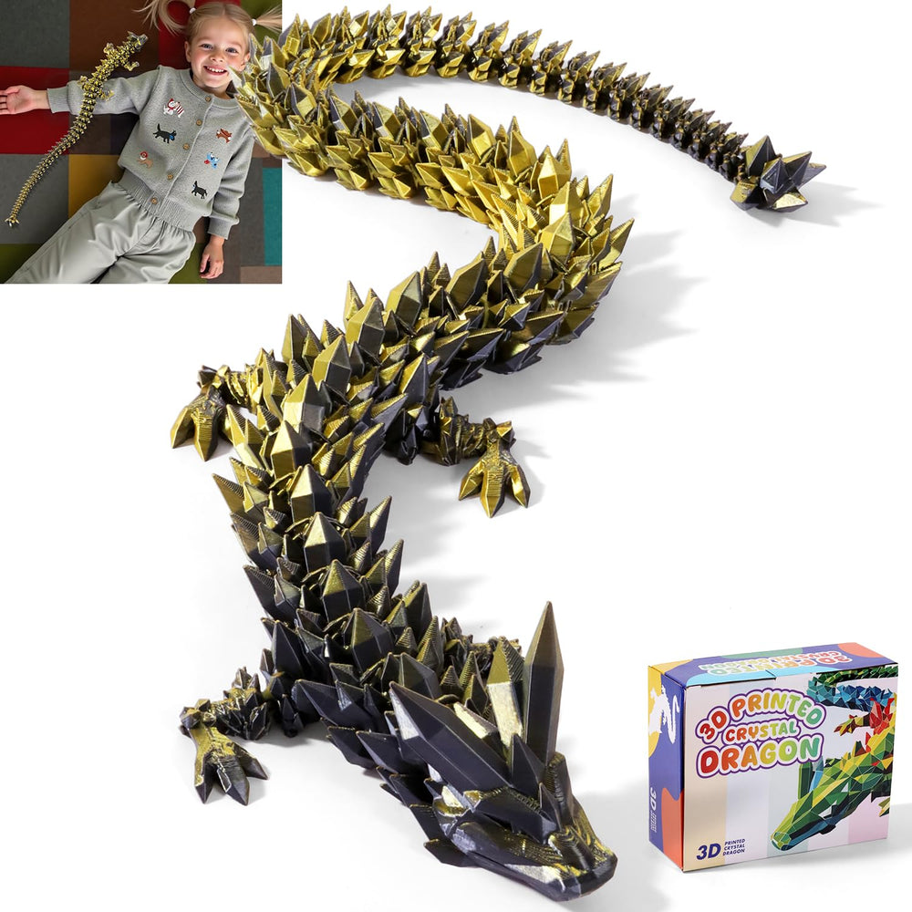 TXB3DOK dragon 31.5 inch figurine showcases detailed articulation for dynamic display options.