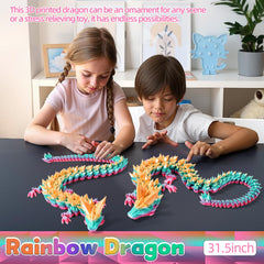 TXB3DOK giant 3D printed dragon inspires imaginative play and display.