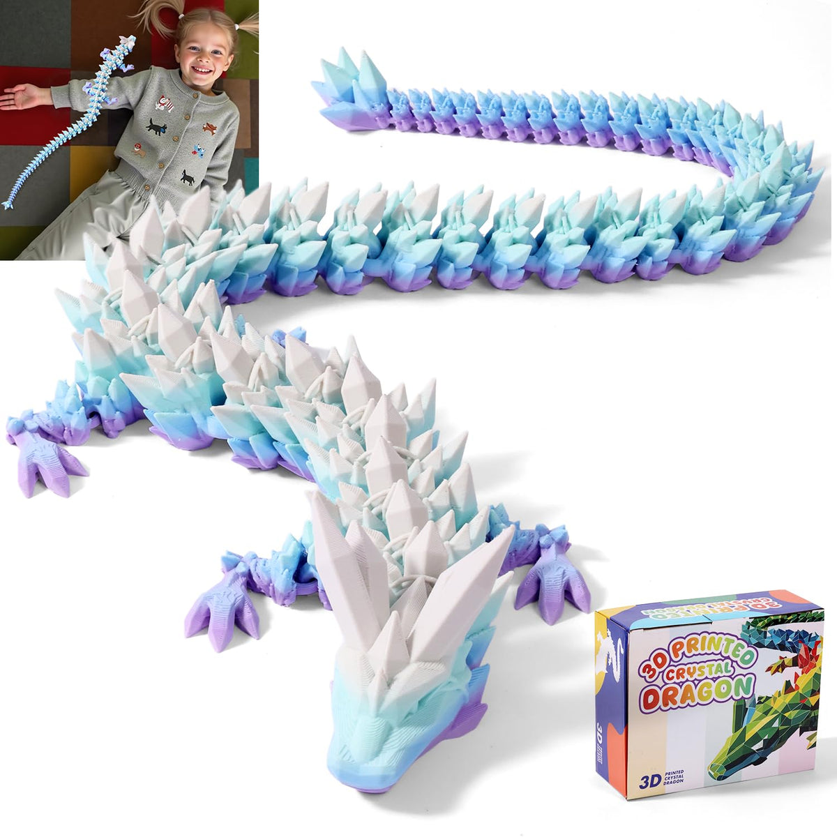 TXB3DOK giant dragon 31.5-inch display model for bold desk decor