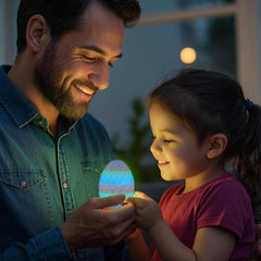 TXB3DOK glow-in-the-dark dragon eggs create ambient playroom lighting.