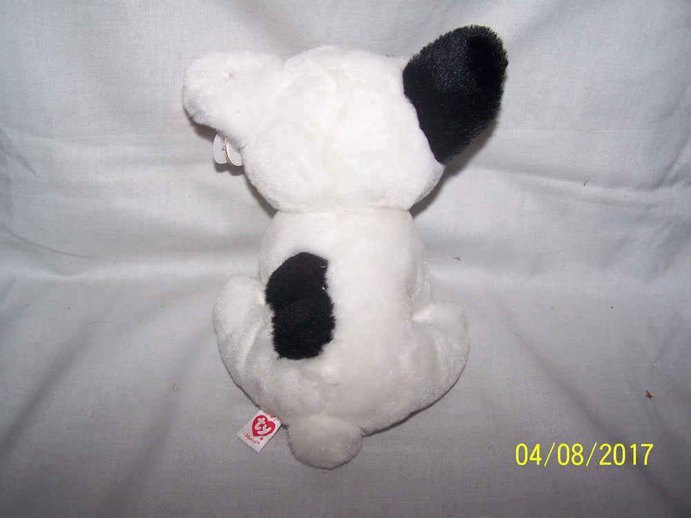Ty 41203 Marcel French Bulldog Beanie Baby side view ideal for cuddling on the go.