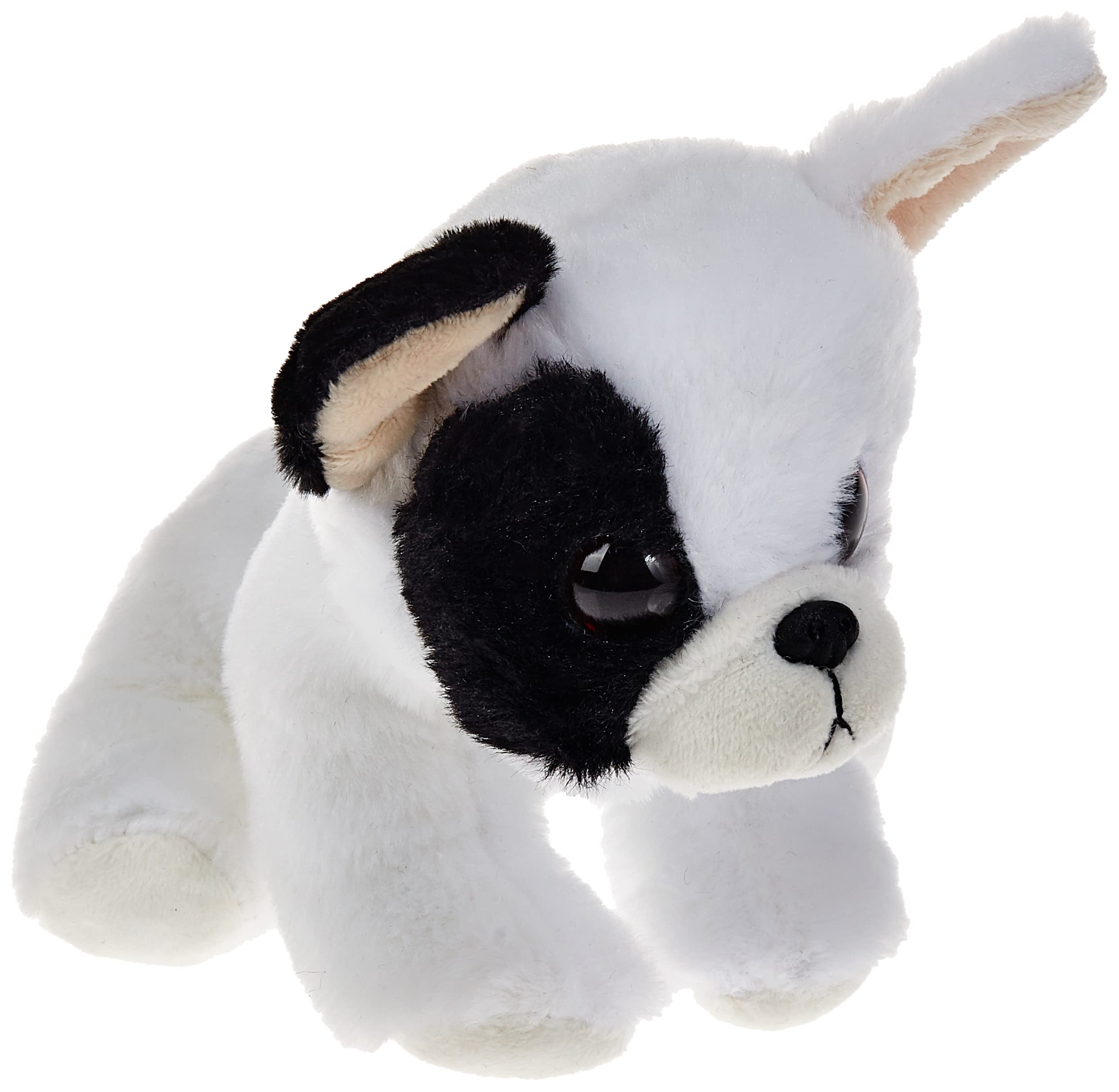 Ty 41203 Marcel French Bulldog Beanie Baby tag closeup shows collectible detail.