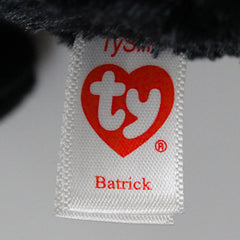 Ty Batrick bat dimensions approximate 7 inches for display and gifting.