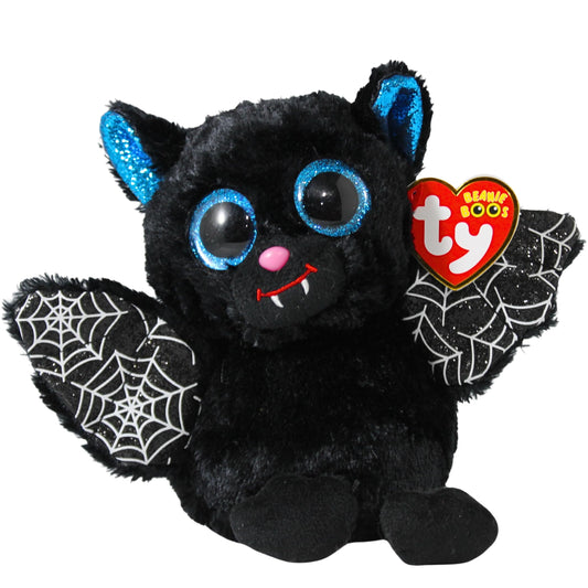 Ty Batrick bat plush front view shows soft fur and collectible charm.