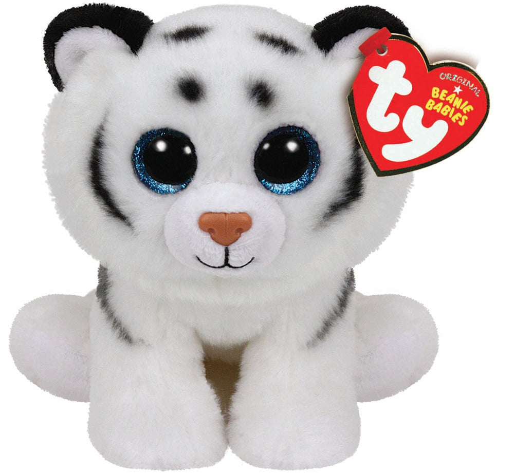 Ty Beanie Babies Tundra mint tags closeup, maintains pristine condition for collectors.
