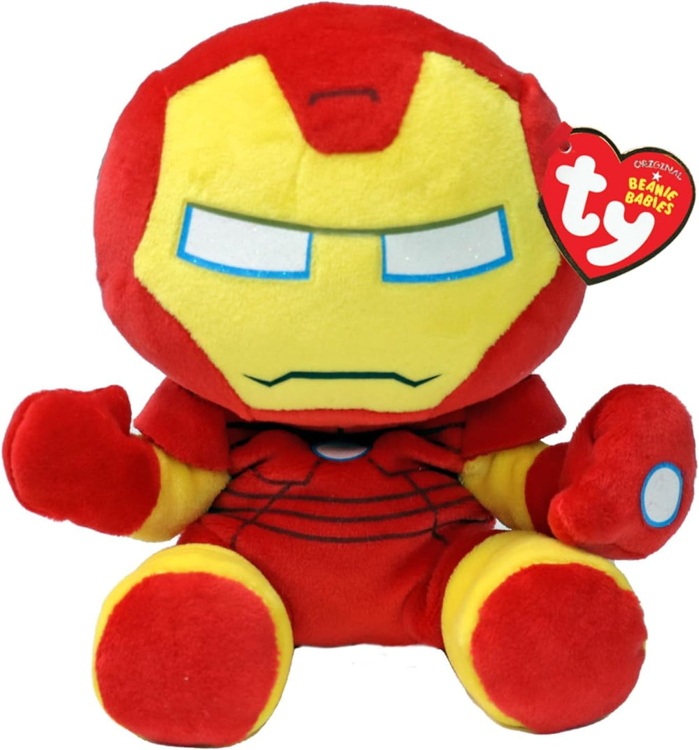 Ty Beanie Baby Ironman soft-body six-inch plush, perfect for cuddling and imaginative play.