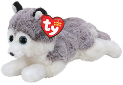 Ty Beanie Babies Baltic husky plush with soft fur for cuddles.