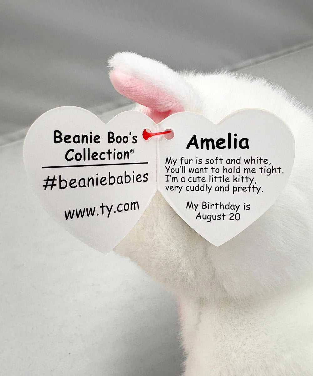 Ty Beanie Boos Amelia on shelf shows charm in any kids' room