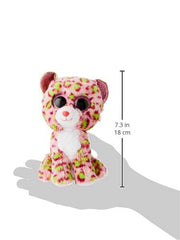 Ty Beanie Boos Lainey leopard serves as a cuddly companion for kids.