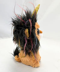TY Beanie Boos Ramsey lion, full mane detail adds lifelike charm for imaginative play.