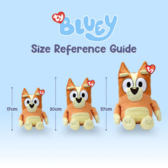 TY Bluey Floppy desk buddy evokes playful workspace charm