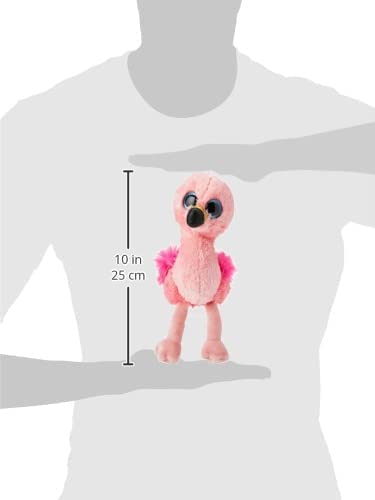 Ty Gilda pink flamingo plush with large sparkle eyes for magical imagination
