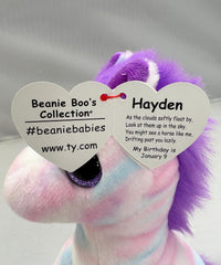 Ty Hayden pastel horse packaging view, ready-to-gift packaging for celebrations.