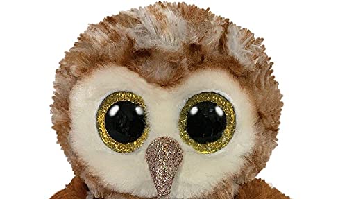 Ty Percy Barn Owl Beanie Boo retro look, nostalgic charm for collectors.