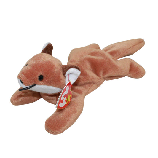 Ty Sly Beanie Baby fox, 1996 release, ideal for display or gifting to collectors.