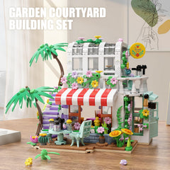 TYCOLE Flower House interior study desk area promotes creative nesting and organization.