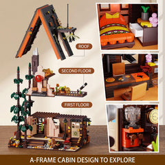 TYCOLE TGL mini coffee maker detail adds realistic café vibes during pretend-treehouse mornings.