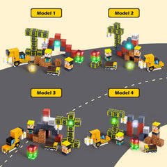 Tyholoo 0-8-inch magnetic blocks close-up; smooth, safe for small hands.