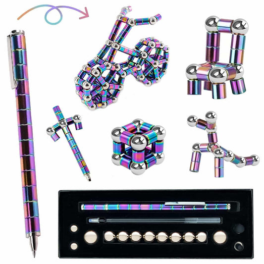 TYJHAFN fidget pen deformable shape in use shows creativity and focus