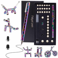 TYJHAFN magnetic fidget pen held in hand for focus and subtle stress relief