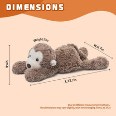 Soft plush monkey companion suitable for bedtime routines and play.