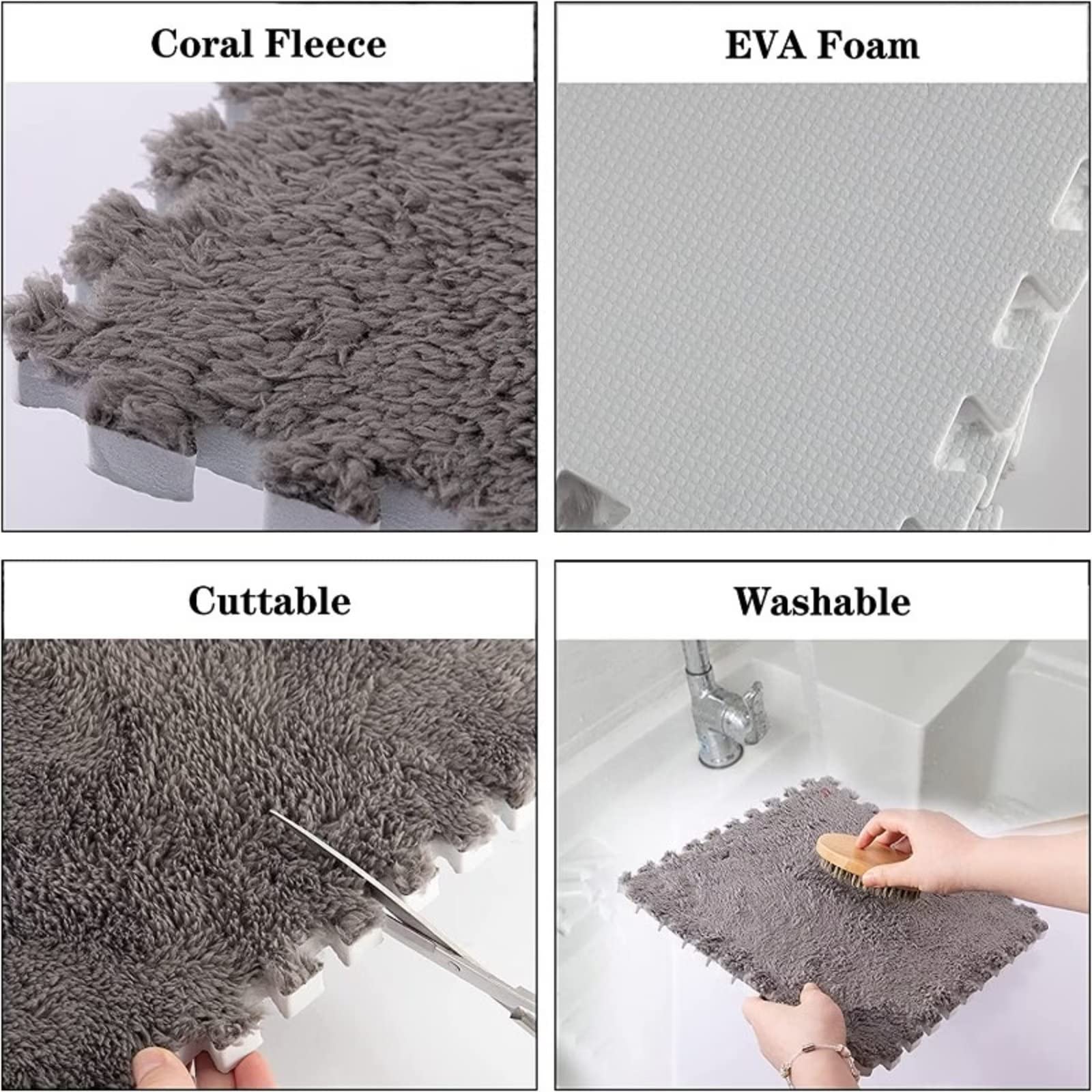 Typutomi warm floor mat keeps feet comfortable on cool surfaces.