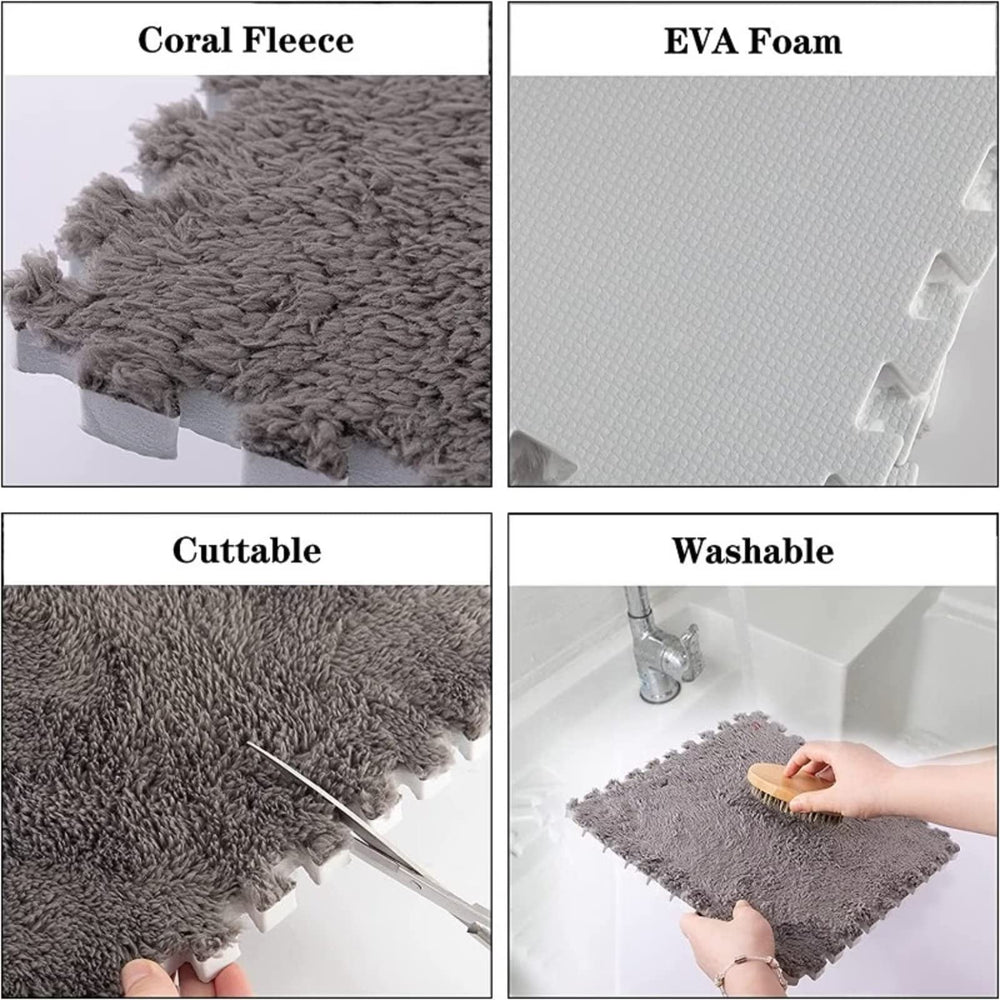 Typutomi warm floor mat keeps feet comfortable on cool surfaces.