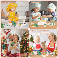TYRY.HU cutting board: pretend prep tool supporting kid-friendly kitchen tasks.