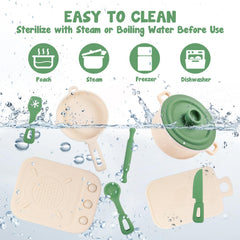 TYRY.HU rolling pin: tactile tool for rolling pretend dough.