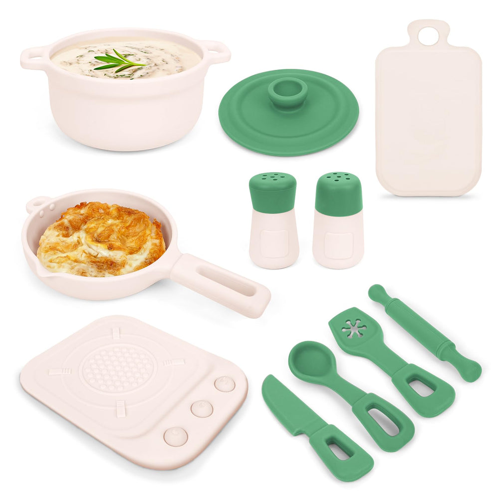 TYRY.HU play kitchen stove: durable silicone with pop buttons for sensory play.