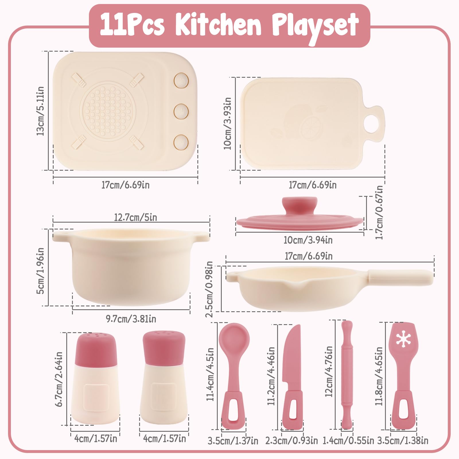 TYRY.HU 11-piece set offers portable kitchen fun at home or travel.