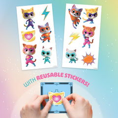 Tytan Disney SuperKitties storage bag eases cleanup and travel.