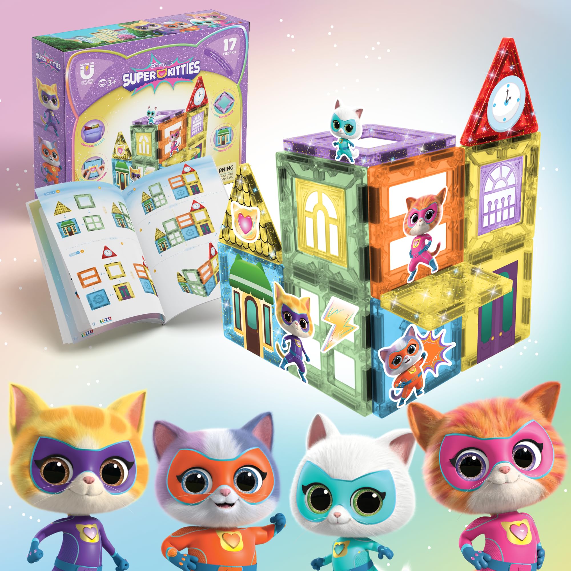 Tytan Disney SuperKitties tiles collection fuels imaginative building play.