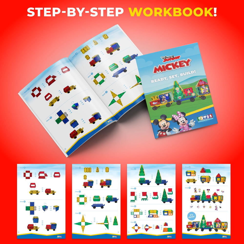Tytan Disney Train Structures in action for collaborative play and sharing