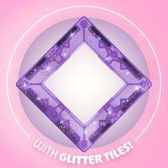 Tytan printed-design tiles bring colorful patterns to builds.