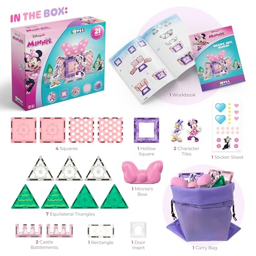Tytan Minnie and Daisy character tiles spark imaginative storytelling.