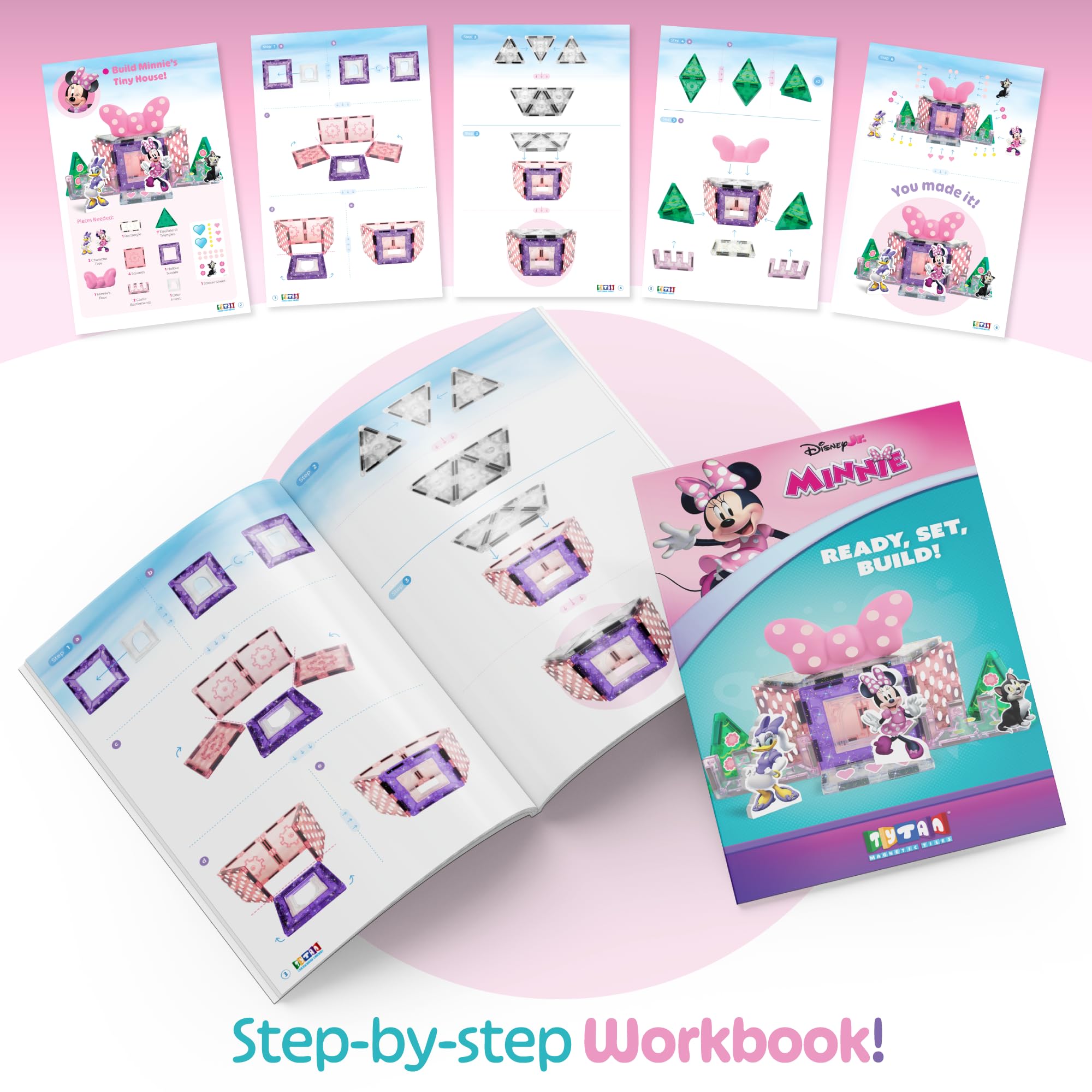Tytan Minnie-Daisy storytelling tiles enhance narrative play.