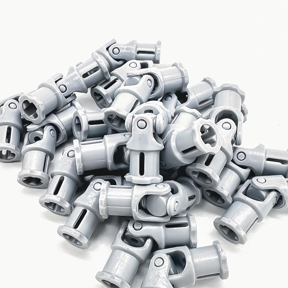TZBTSTEAM 3L universal joint connector shaft compatible with LEGO Technic-style parts 61903/62520c01