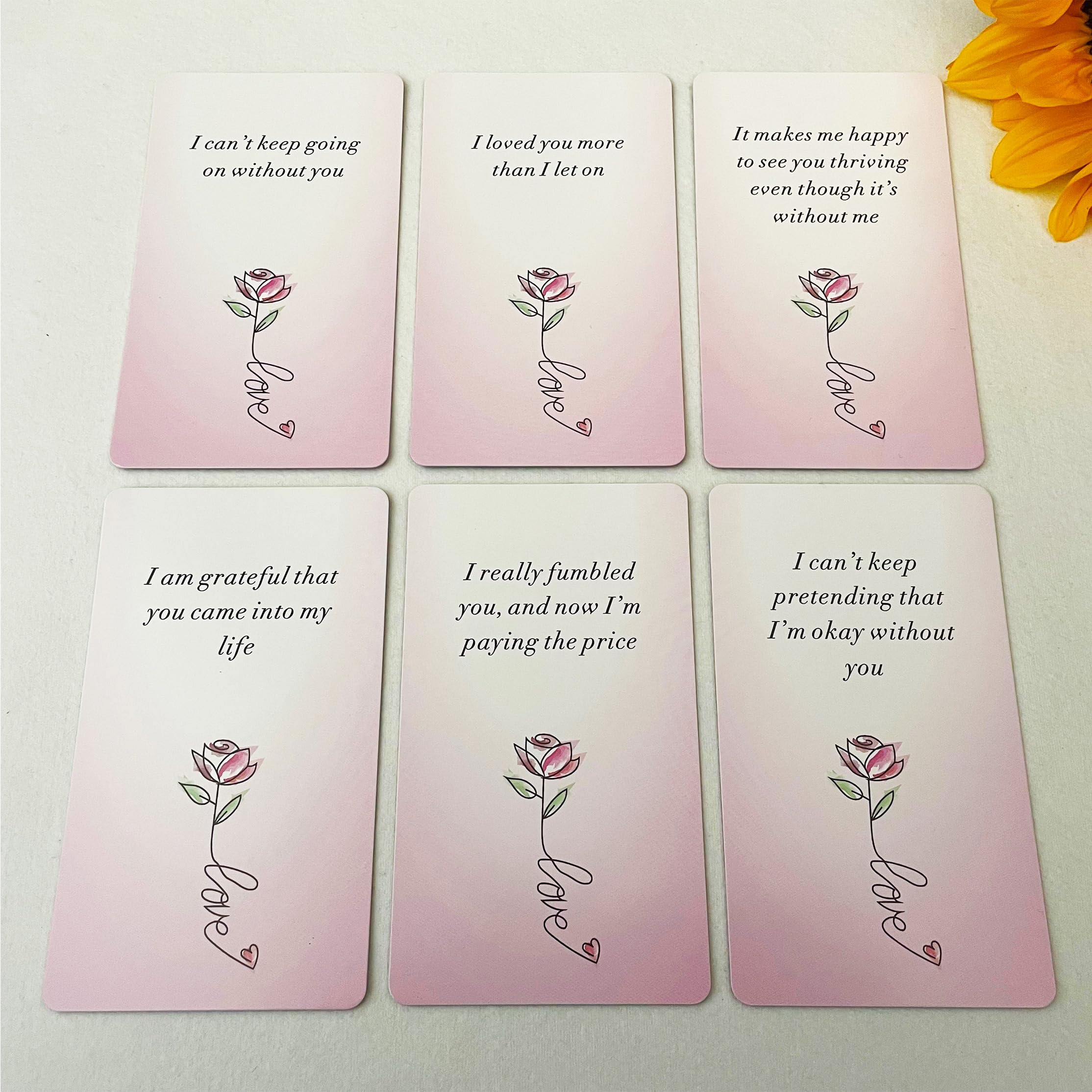 Roses in Love 400 GSM coated paper feels durable and premium