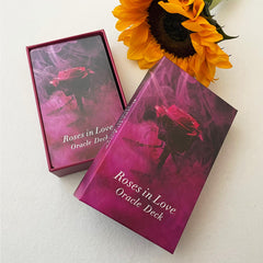 Beginner-friendly Roses in Love oracle deck for exploring love life