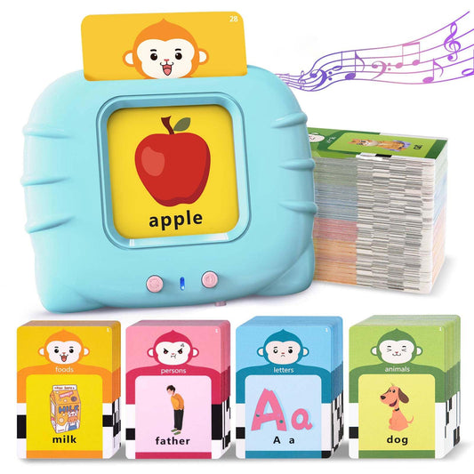 U-LEARNER 296 cat-reader with flash cards for engaging speech practice on the go